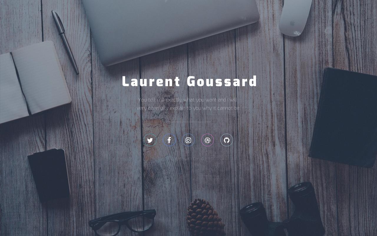 Carrd profile picture for @laurent